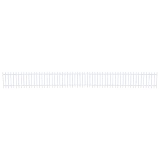Mini White Metal Fence Decoration by Ashland®